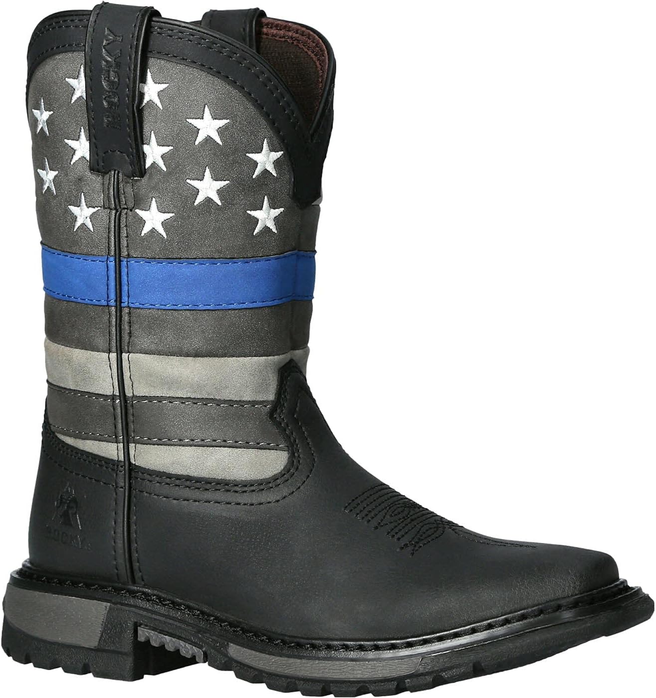 ROCKY Blue Line Kid Western Boot