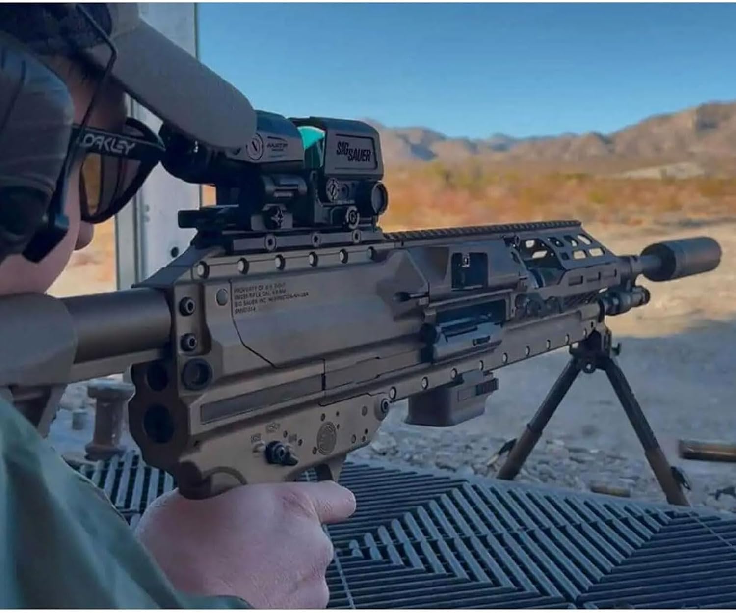 SIG SAUER ROMEO8T-AMR 1x40mm Red Dot Sight & JULIET3T-MICRO 3x22mm Magnifier Combo | Waterproof Electro-Optics Kit with QBCD