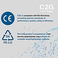 C2G Legrand USB A to B Cable, Male to Male USB Cable, Micro USB Cable, 2 Meters (6.56 Foot) Data Transfer Cable