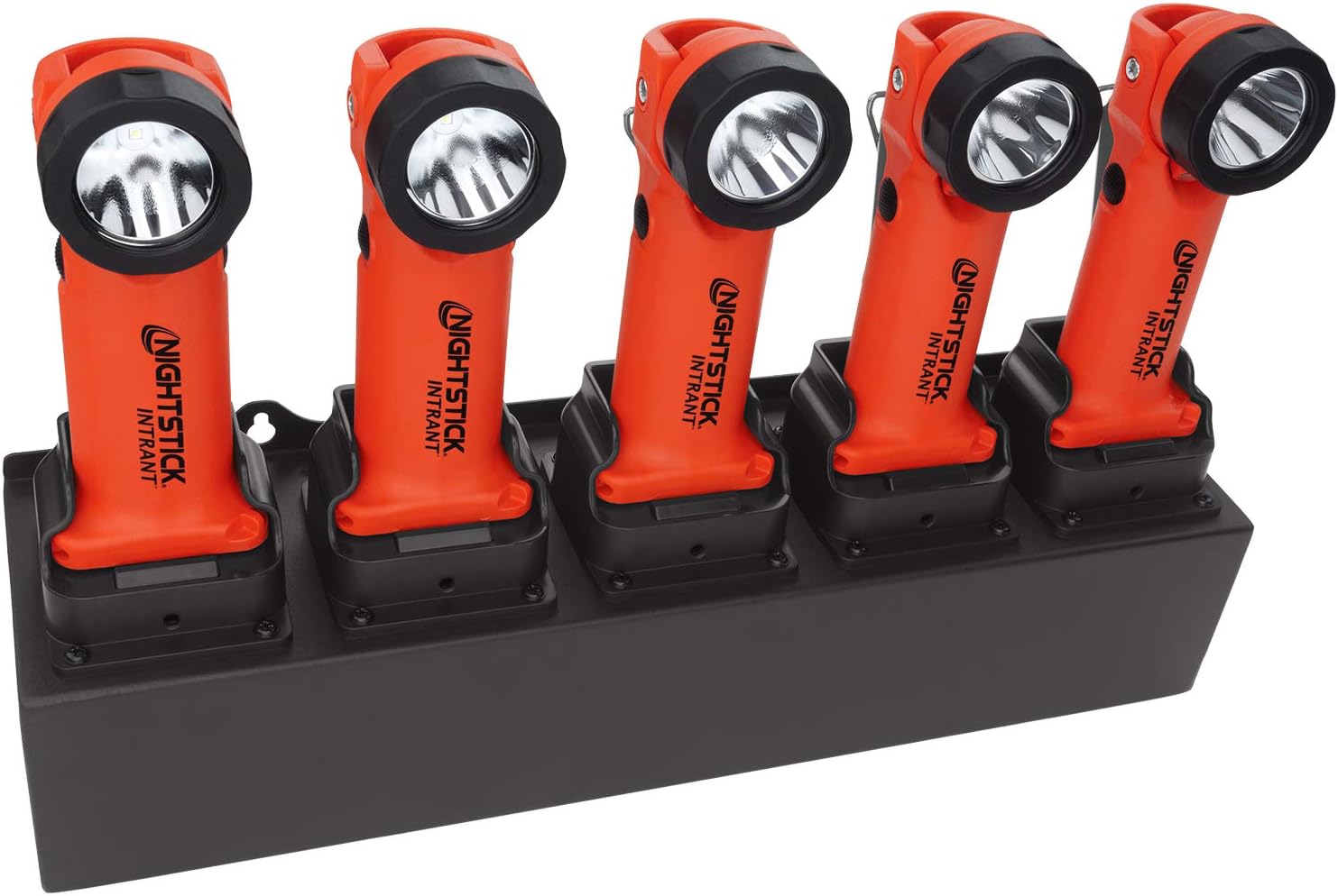 Nightstick 5566-MOUNT5 Snap-in Mounting Base for Intrant Right Angle-Holds 5 Units, One Size, Black