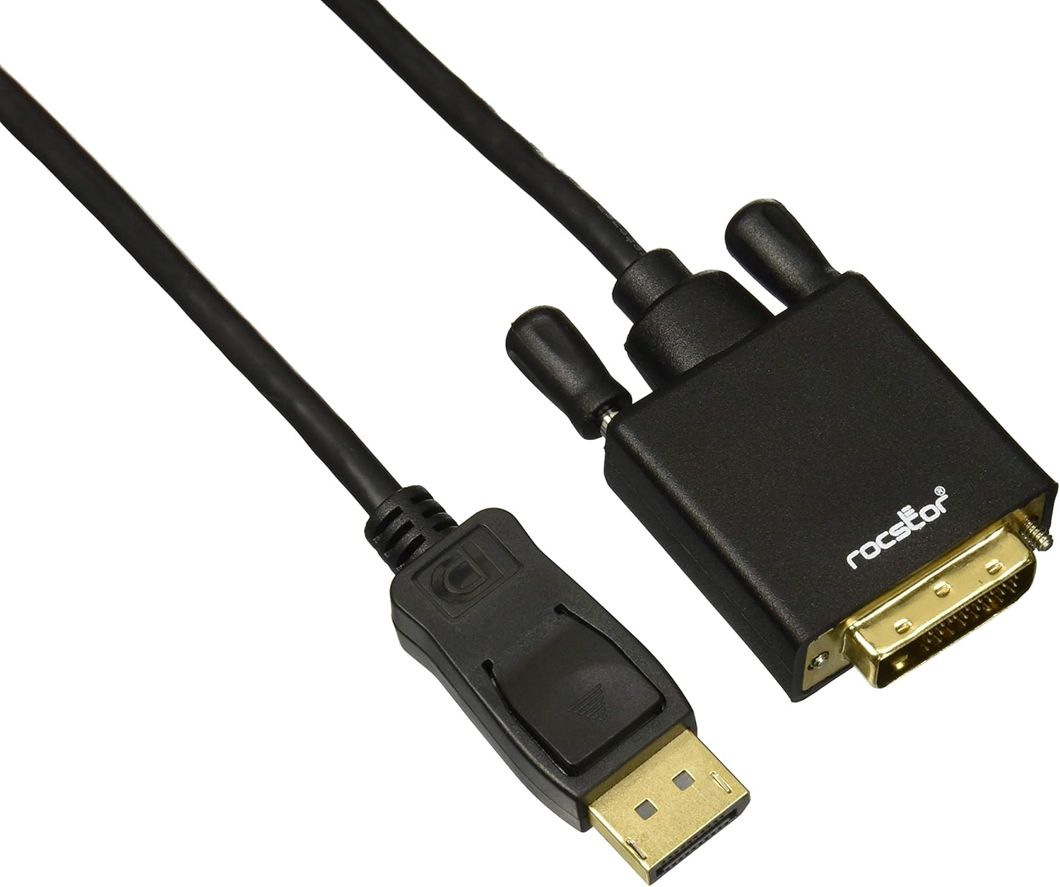Rocstor 6FT DisplayPort to DVI-D Cable Supports 4KX2K 30HZ M/M