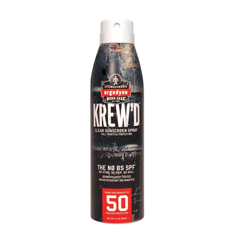 ERGODYNE KREW'D 6353 SPF 50 Sunscreen Spray