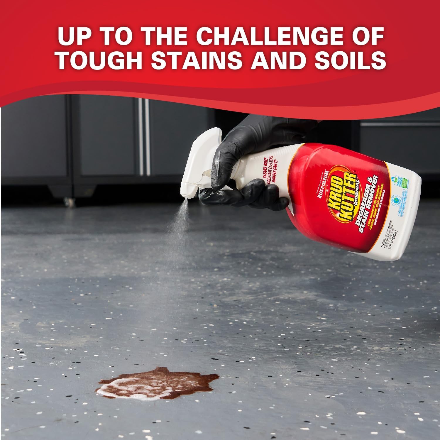 Krud Kutter KK326 Original Concentrated Cleaner/Degreaser Stain Remover Spray, 32 oz 32 Fl Oz (Pack of 1) Spray