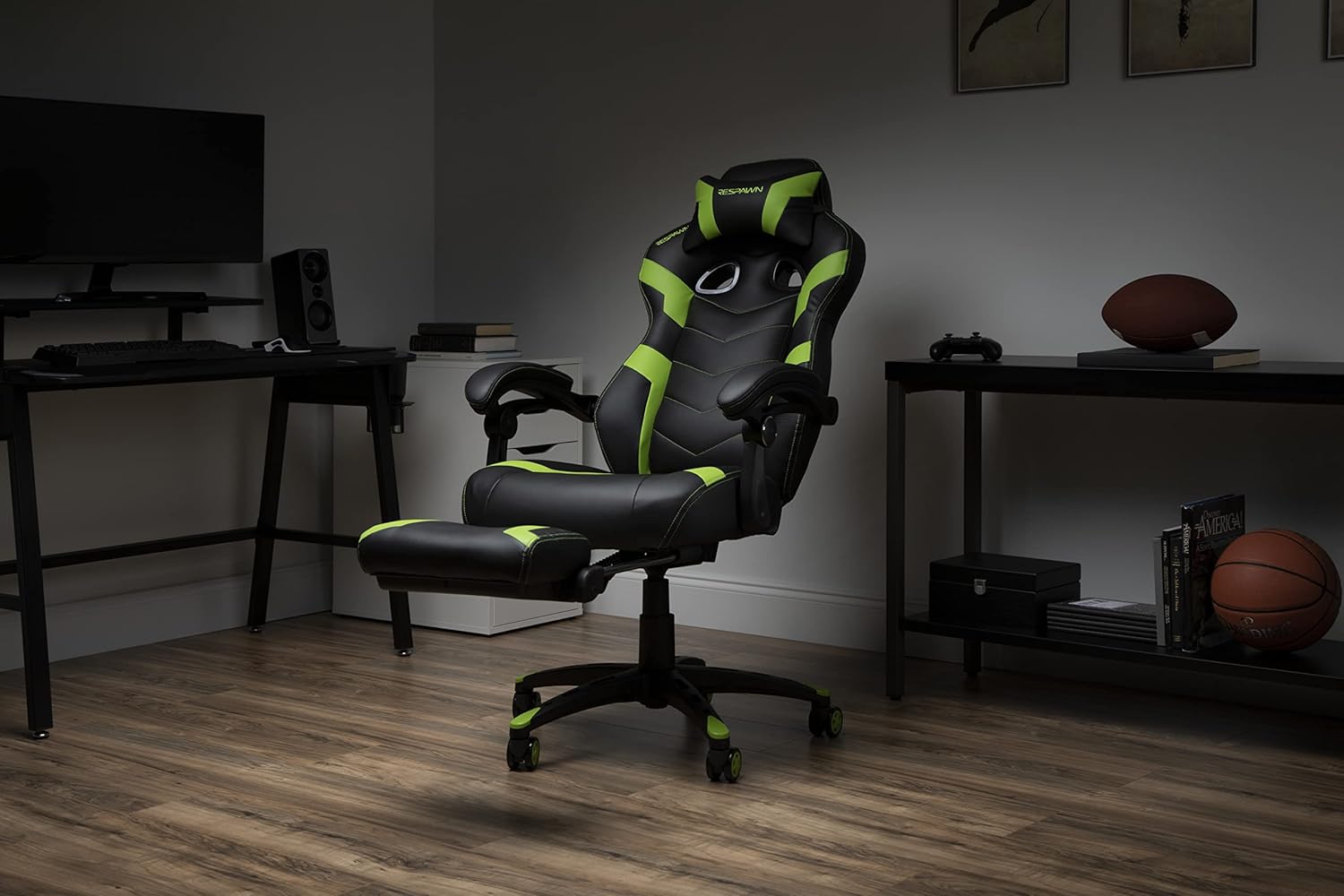 RESPAWN 110 Pro Ergonomic Gaming Chair with Footrest