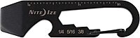 Nite Ize DoohicKey Keychain Multi Tool, Stainless-Steel 5-in-1 Multi Tool With Bottle Opener + Carabiner Clip