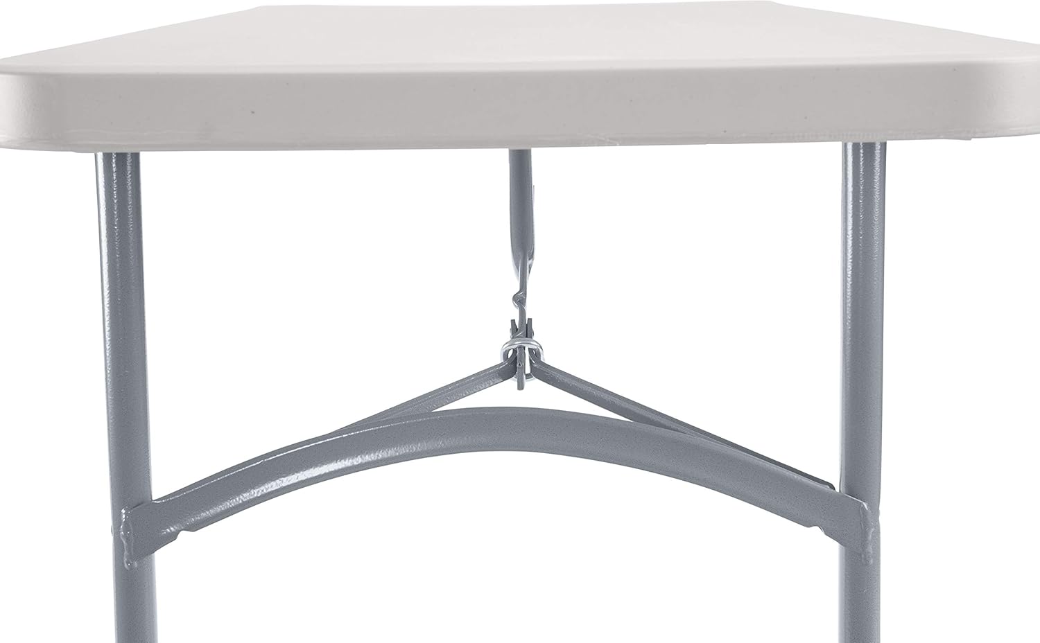 National Public Seating Plastic Folding Table - Heavy-Duty Portable Indoor/Outdoor