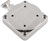 Cannon 1903002 Low-Profile Swivel Downrigger Mounting Base, Stainless Steel