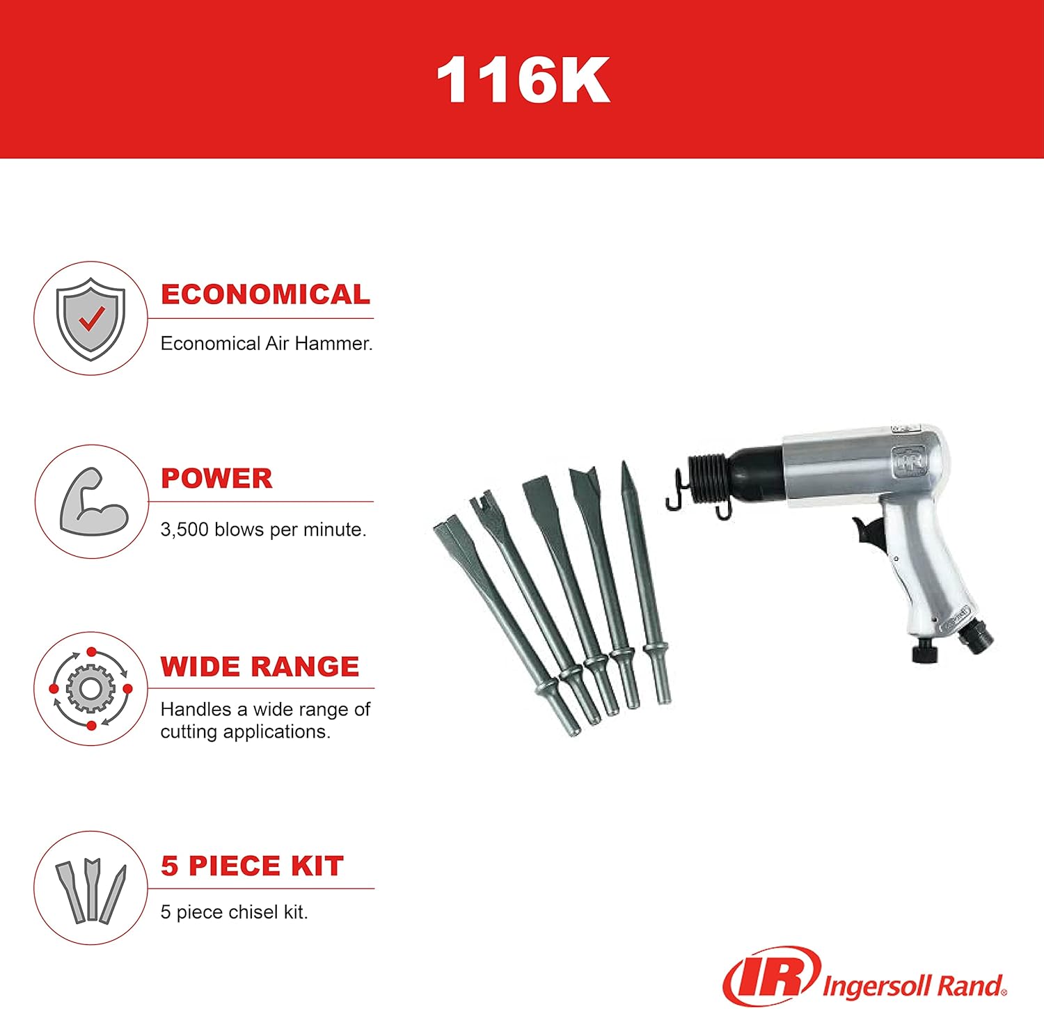 Ingersoll Rand Standard Duty Air Hammer