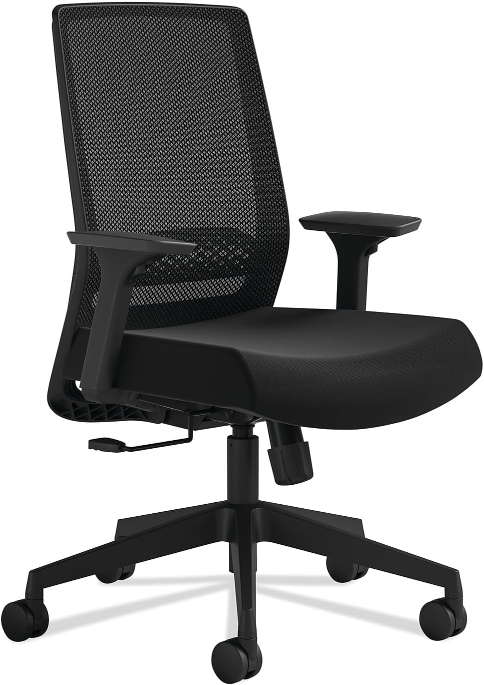 Safco Medina Basic Ergonomic Mesh High-Back Desk Chair, Black