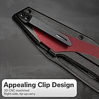 CIVIVI Hypersonic Folding Pocket Knife for EDC, Frame Lock, 3.7" 14C28N, Designed by Gustavo T. Cecchini