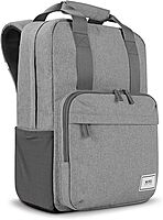 Solo New York Laptop Backpack for Women & Men -Carry On Bookbag for Travel & Work, Lightweight Bag, Side Mesh Pockets