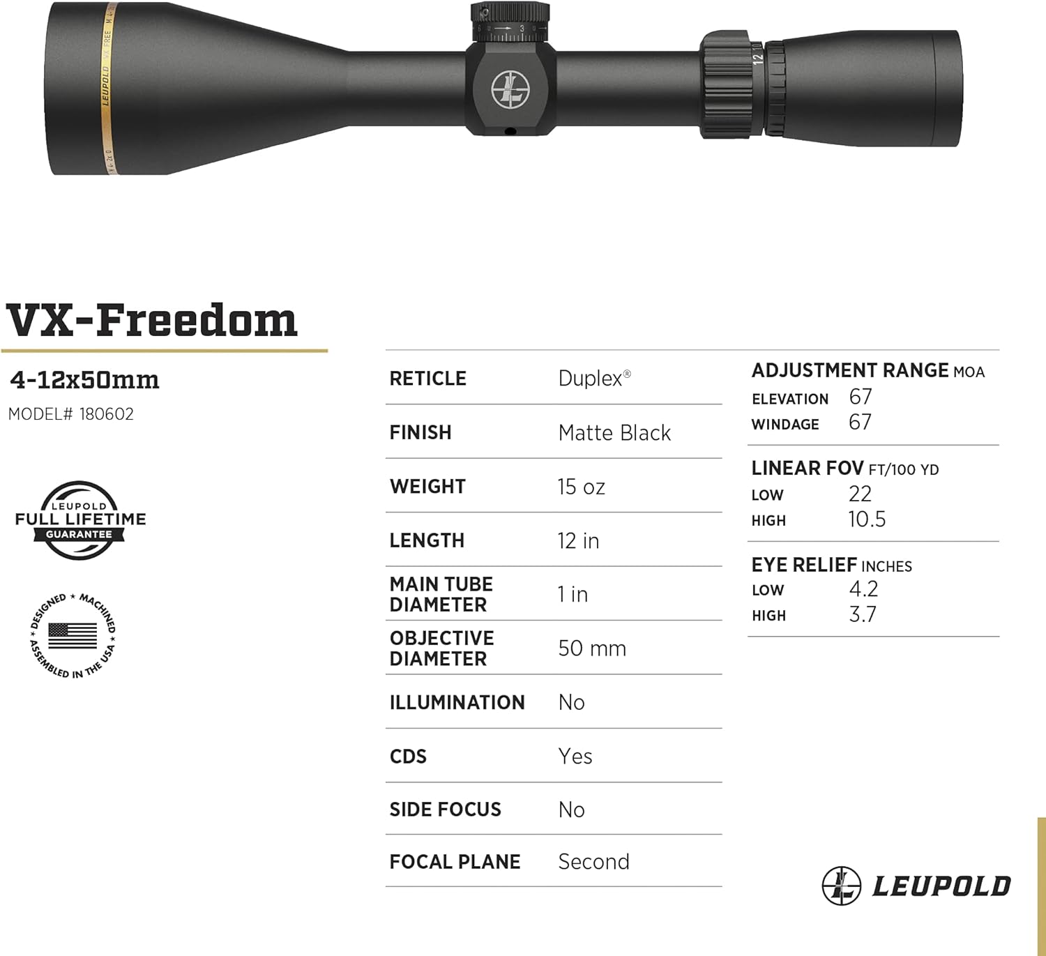 Leupold VX-Freedom Riflescope