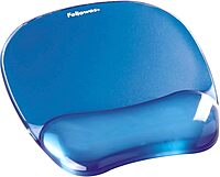Fellowes Crystals Gel Mouse Pad with Wrist Rest