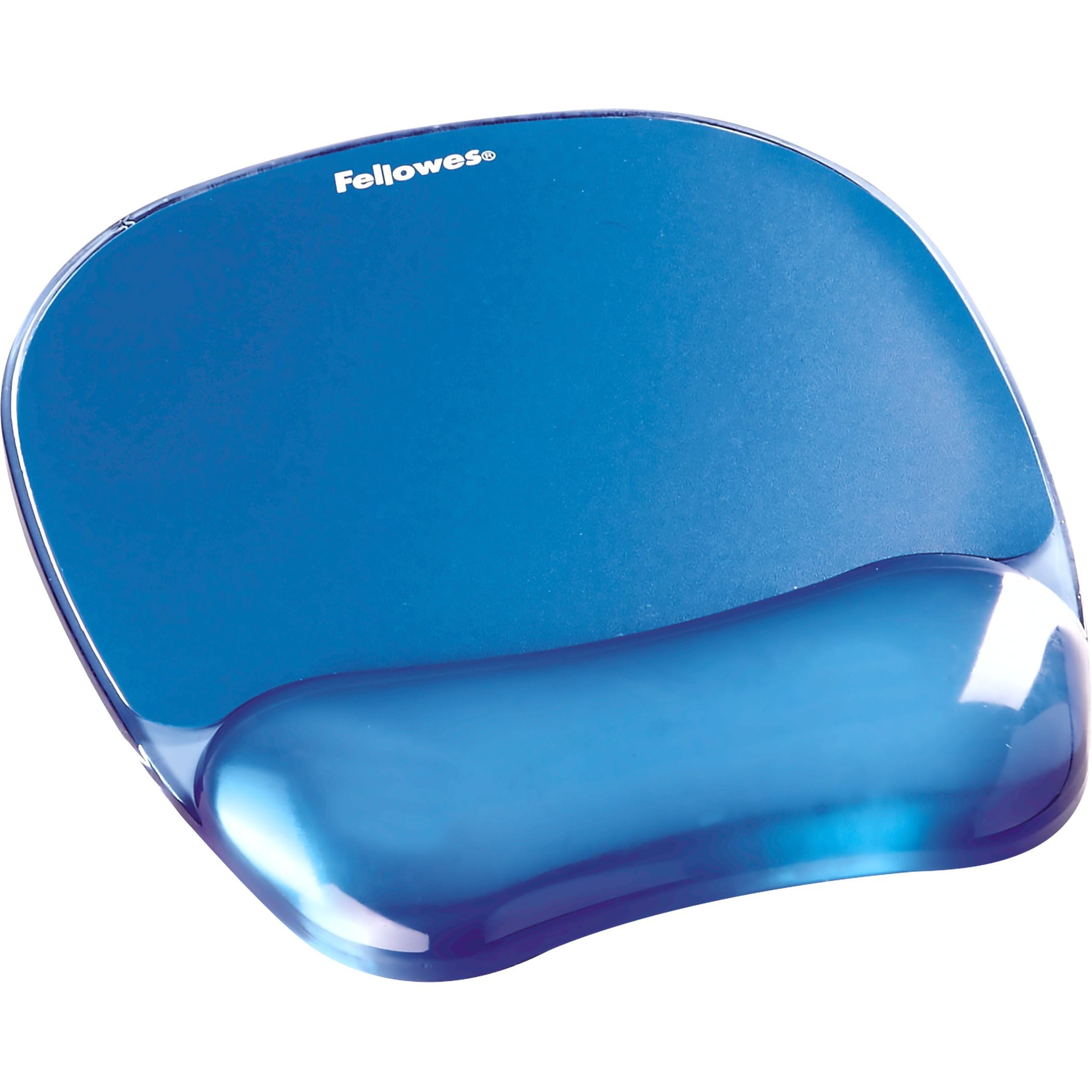 Fellowes Crystals Gel Mouse Pad with Wrist Rest