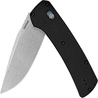 Kershaw Layup Folding Pocket Knife, 3.4 inch D2 Steel Blade, Duralock Locking Mechanism, Pocketclip