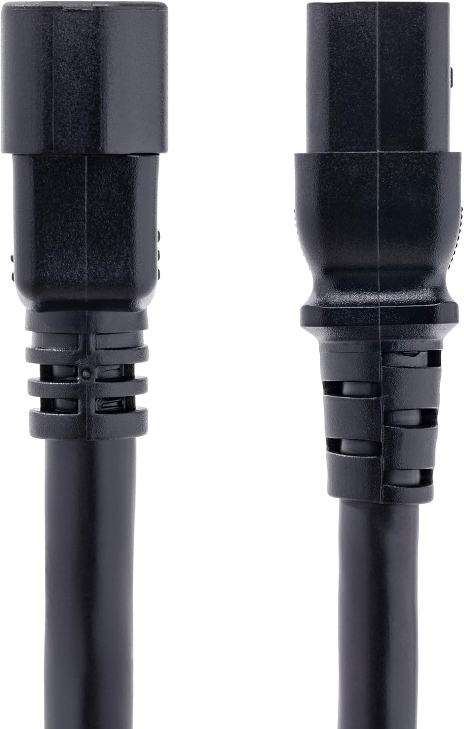 StarTech.com 6ft (1.8m) Heavy Duty Power Cord, C14 to C19, 15A 250V, 14AWG, PDU Power Cable, Server Power Cord, UL Listed