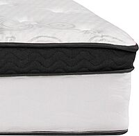 FLASH FURNITURE Capri Comfortable Sleep 12" Hybrid Pocket Spring and Foam Mattress in a Box