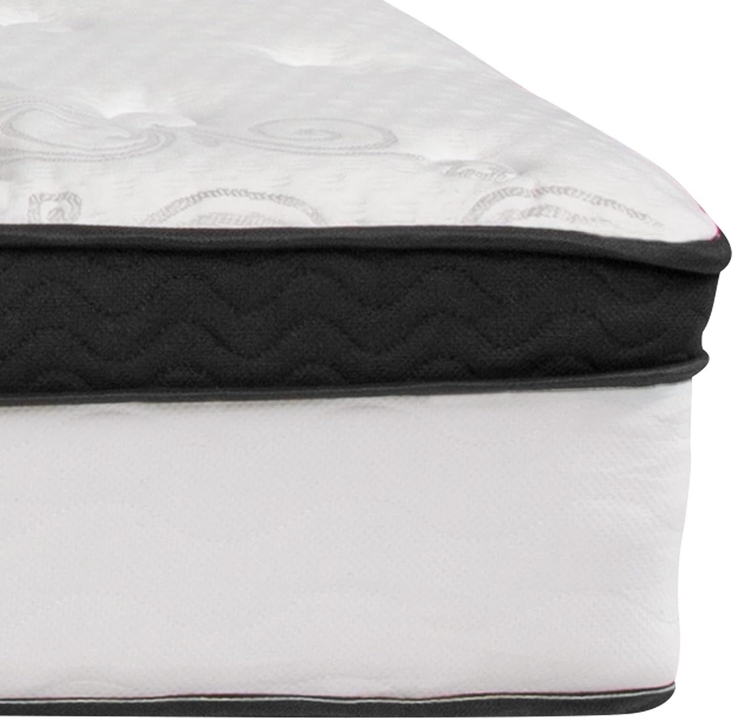 FLASH FURNITURE Capri Comfortable Sleep 12" Hybrid Pocket Spring and Foam Mattress in a Box