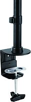 StarTech.com Vertical Desk Mount Dual Monitor Arm - for Monitors 13 to 27 - Adjustable - Desk Clamp/Grommet-Hole Mount - Dual VESA Monitors - Black (ARMDUALV) Black Desk & Grommet Clamp