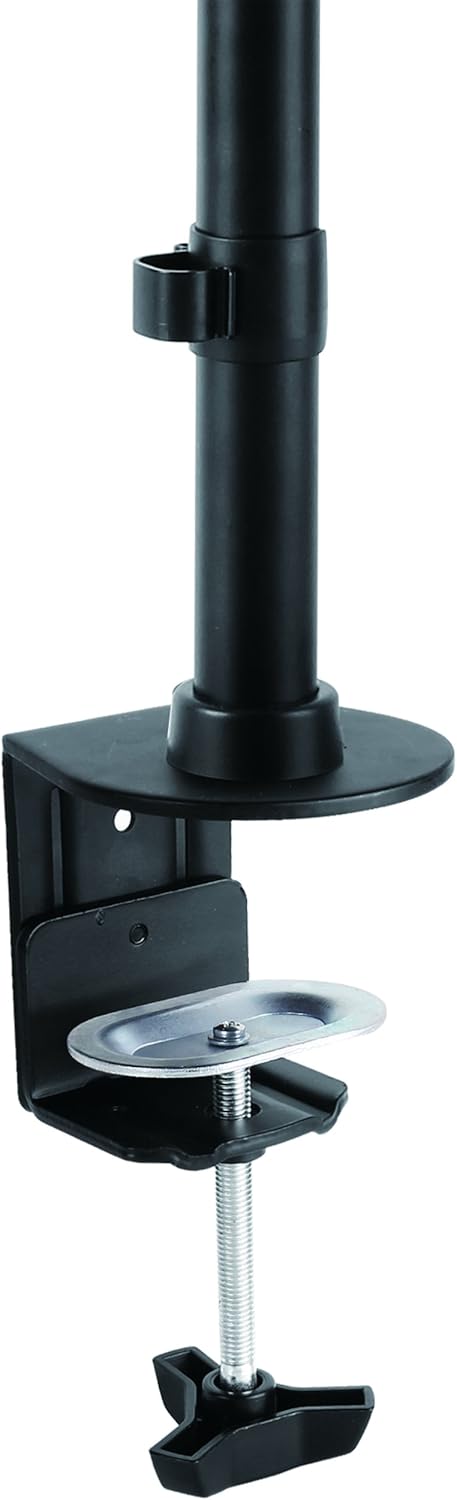 StarTech.com Vertical Desk Mount Dual Monitor Arm - for Monitors 13 to 27 - Adjustable - Desk Clamp/Grommet-Hole Mount