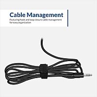 Cyber Acoustics Stereo PC Headset (AC-6008), 3.5mm Connection, Unidirectional Microphone with Flexible Boom for PC & Mac; Perfect for Classroom or Home