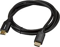 StarTech.com 6ft (2m) Premium Certified HDMI 2.0 Cable with Ethernet - High Speed Ultra HD 4K 60Hz HDMI Cable HDR10 - HDMI Cord (Male/Male Connectors) - For UHD Monitors, TVs, Displays (HDMM2MP)