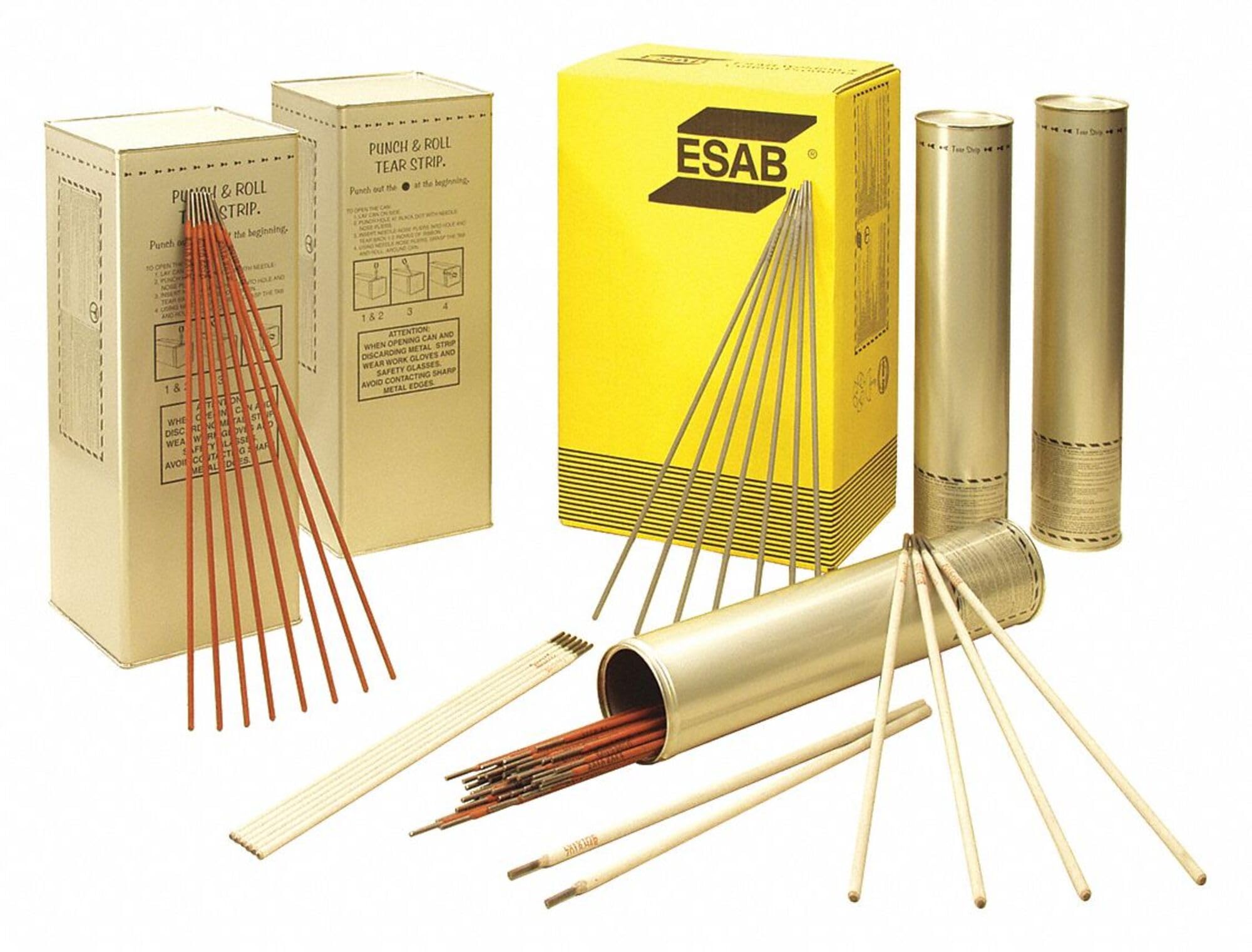 ESAB 811004068 Welding Electrode,5/32" Dia.