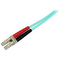 StarTech.com OM4 LC/UPC Duplex Multimode Fiber Optic Cable (50/125, LSZH)