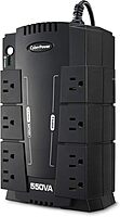 CyberPower CP550SLG Standby UPS Battery Backup and Surge Protector, 550VA/330W, 8 Outlets, Compact, UL Certified