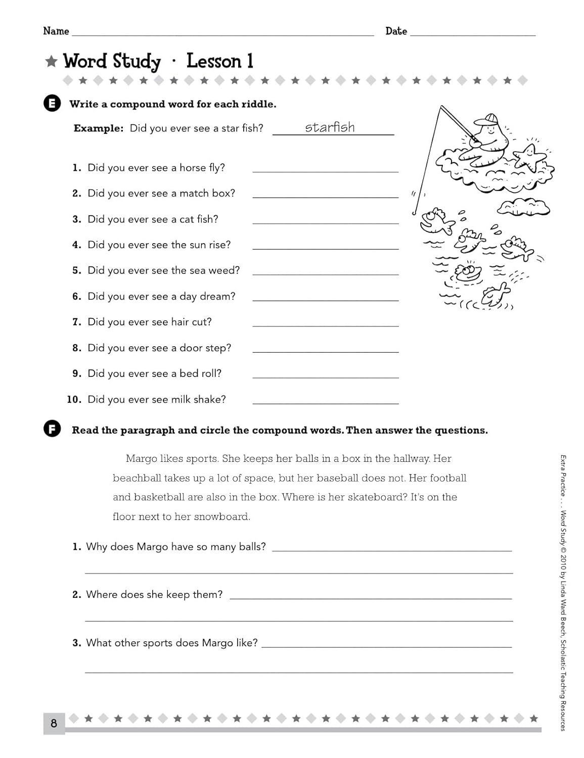 Scholastic Extra Practice For Struggling Readers: Word Study