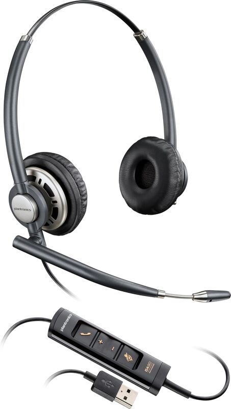 HP Poly EncorePro 725 USB-A Stereo Headset TAA