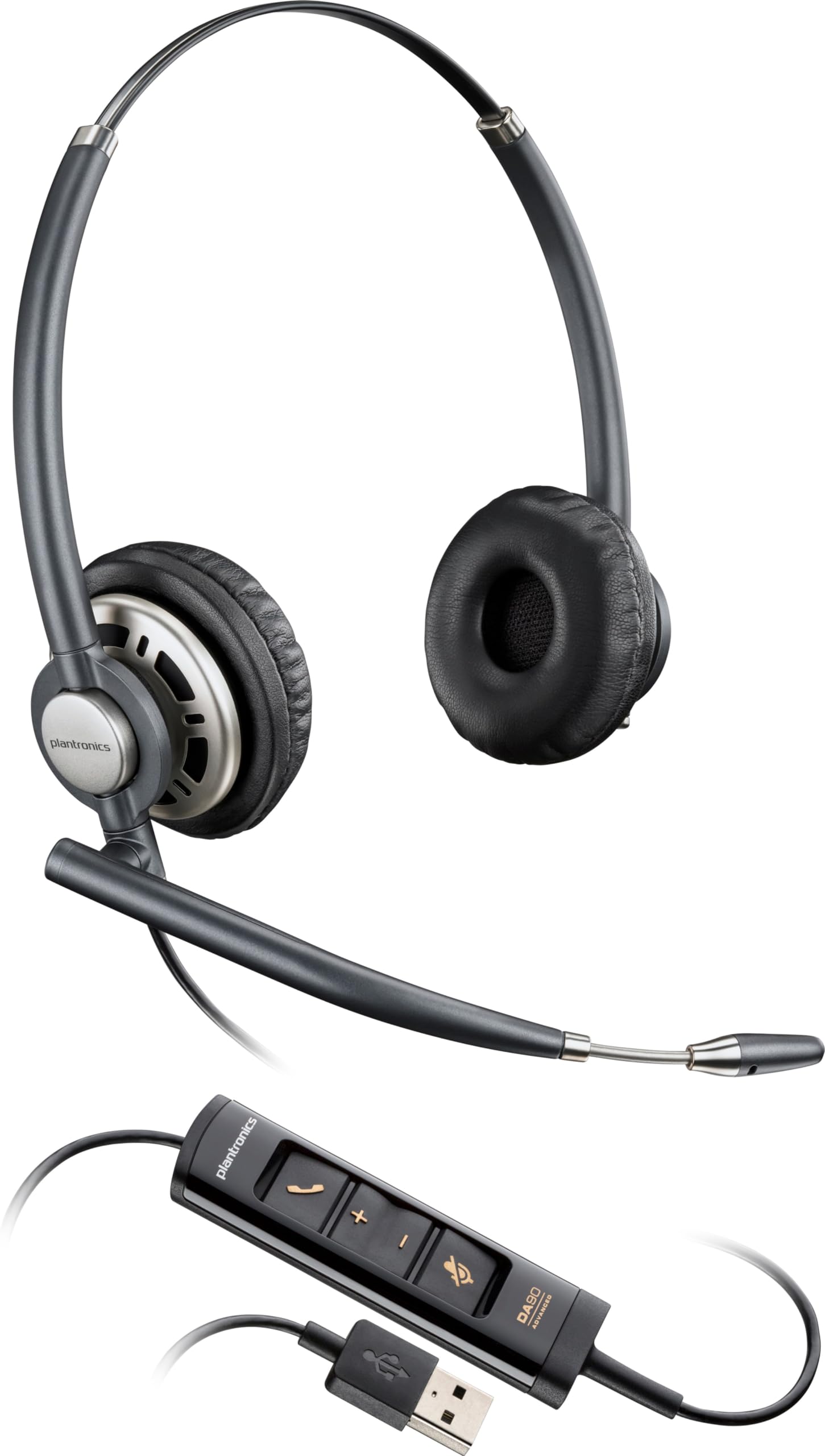 HP Poly EncorePro 725 USB-A Stereo Headset TAA