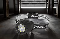 Nightstick NSP-4602B Dual-Light Headlamp, Black