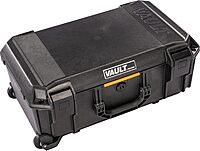 Pelican Vault V525 Hard Case (Camera, Pistol, Gear, Equipment) With Foam V525 Black