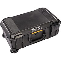 Pelican Vault V525 Hard Case (Camera, Pistol, Gear, Equipment) With Foam V525 Black