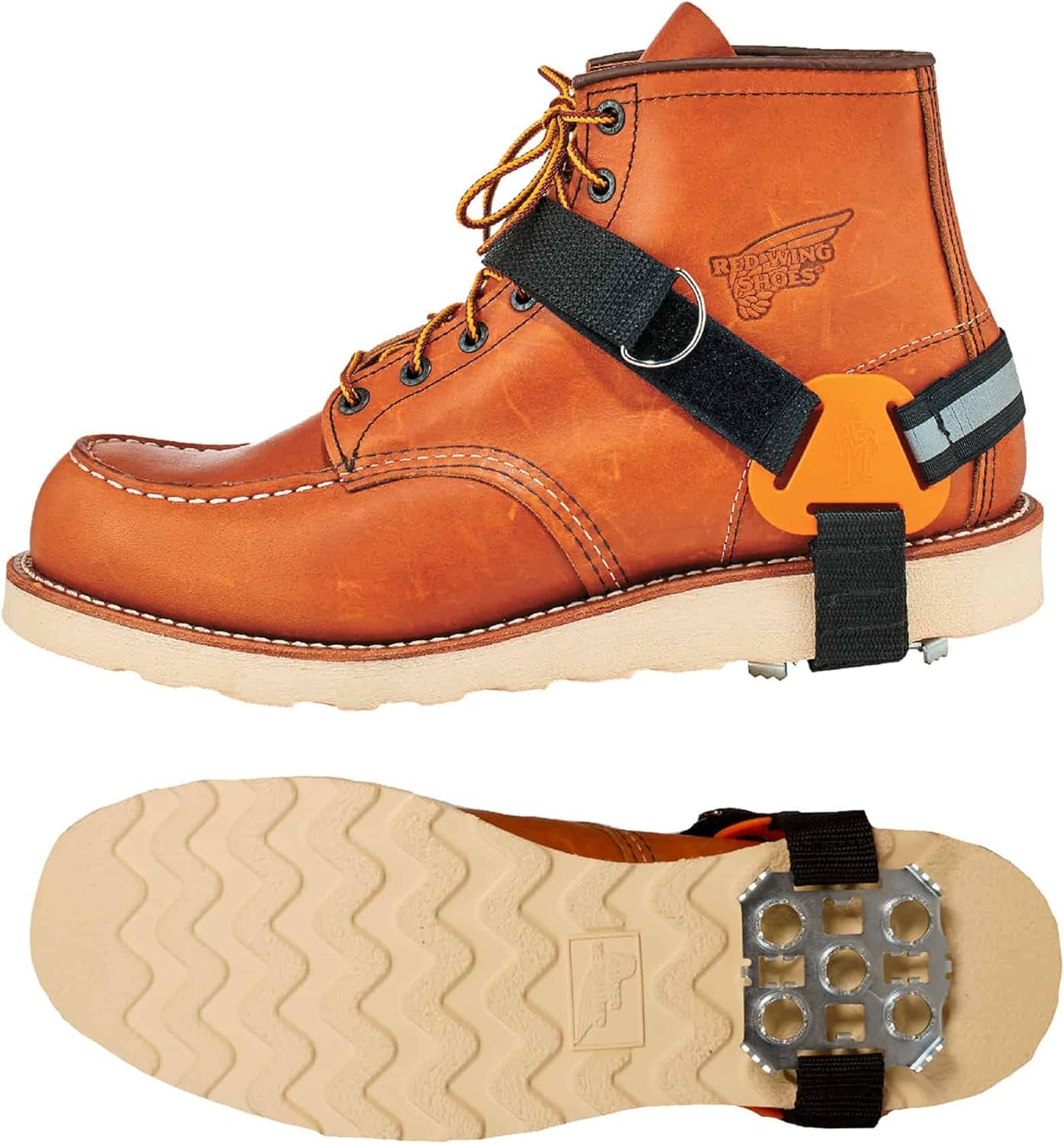 Ergodyne TREX 6315 Strap-On Heel Traction Cleats for Ice and Snow