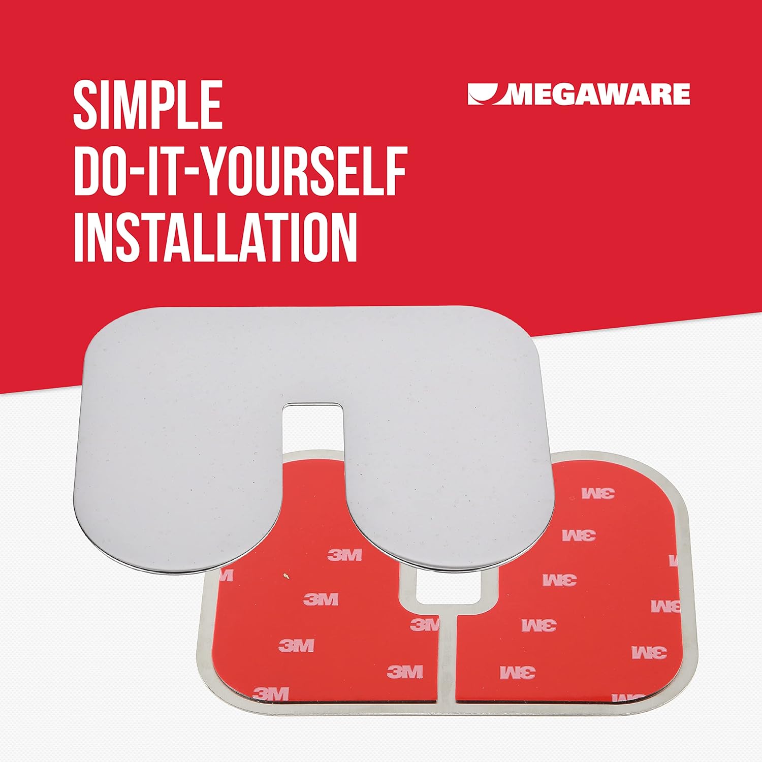 Megaware ScuffBuster XL Bow Guard - 9 x 8.75 in - 22G 304 Stainless Steel