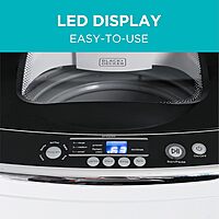 BLACK+DECKER Portable Washer, Top-Load with Stainless Steel Tub