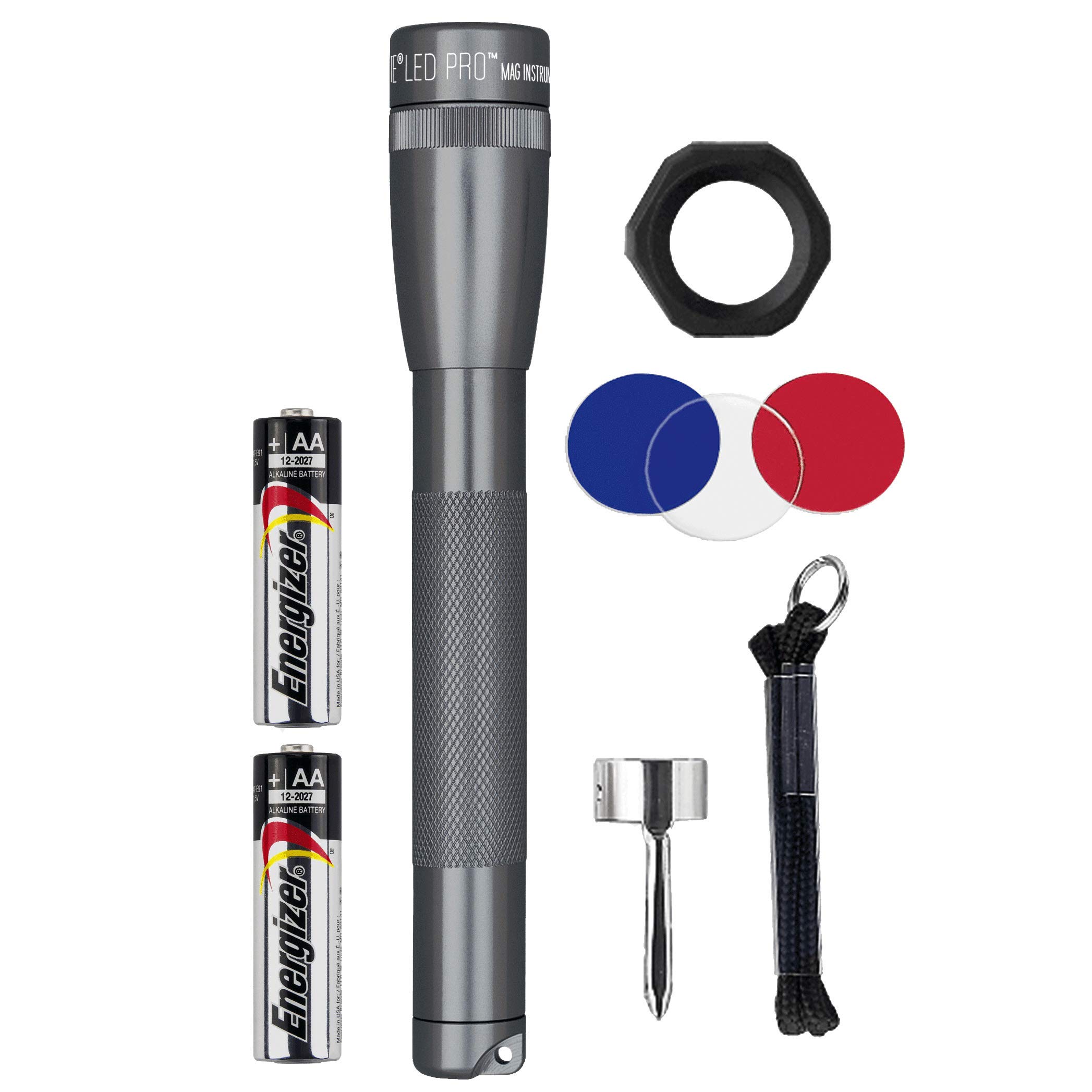 MAGLITE Mini Maglite Pro 2-Cell AA LED Flashlight Combo Pack