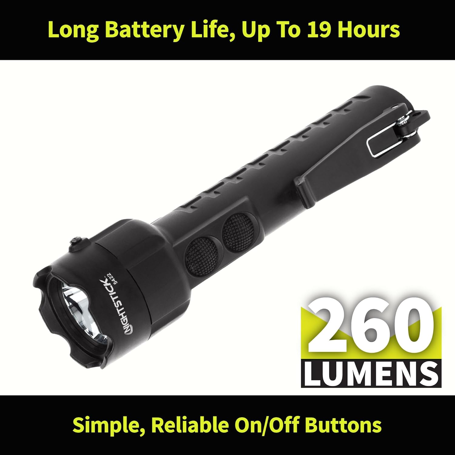 Nightstick XPP-5422 3 AA Intrinsically Safe Dual-Light Flashlight