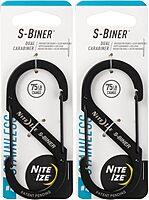 NITE IZE S-Biner Stainless Steel Dual-Gated Carabiner