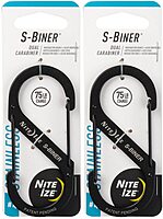 NITE IZE S-Biner Stainless Steel Dual-Gated Carabiner