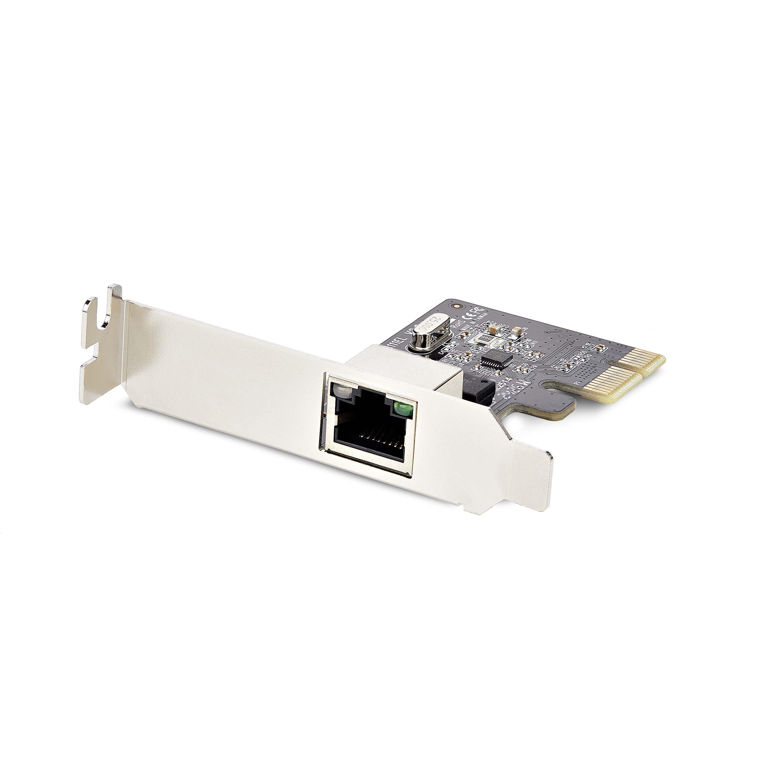 StarTech.com 1-Port Gigabit PCIe Network Adapter Card, Low-Profile NIC, PCI Express LAN Card, Realtek RTL8111H, TAA Compliant