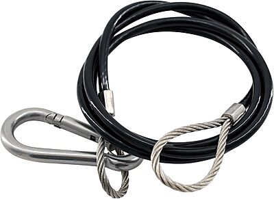Panther Outboard Safety Cable Stainless Steel f/Motor Bracket