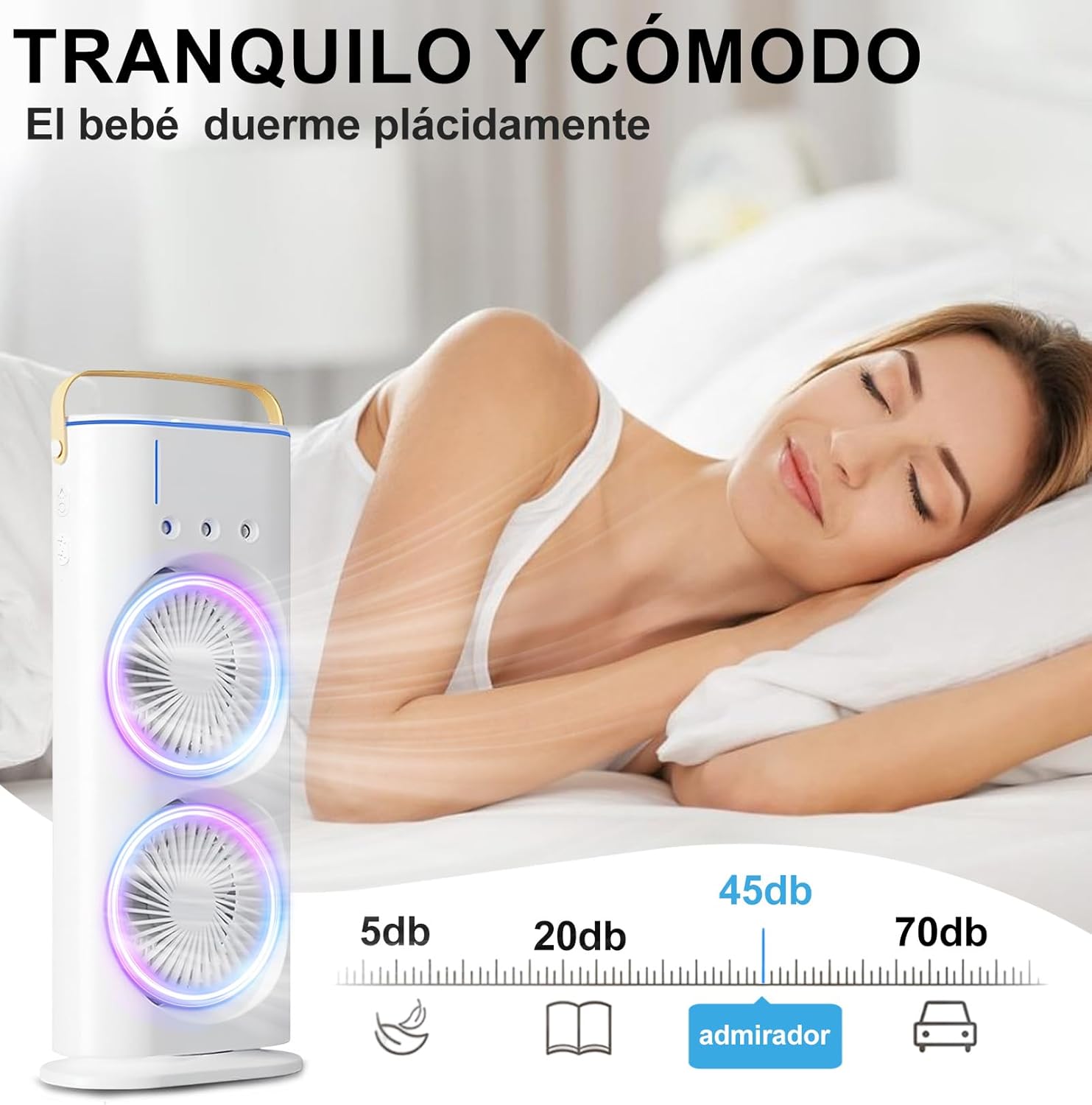 ❆Ventilador de refrigeración de alta eficiencia