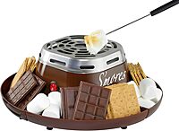 NOSTALGIA Indoor Electric Tabletop S'mores & Fondue Maker