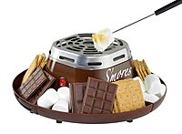 NOSTALGIA Indoor Electric Tabletop S'mores & Fondue Maker