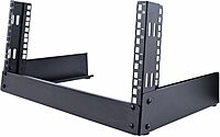 StarTech.com 2-Post 4U Desktop Server Rack, Small Open Frame 19in Computer Rack