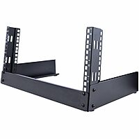 StarTech.com 2-Post 4U Desktop Server Rack, Small Open Frame 19in Computer Rack