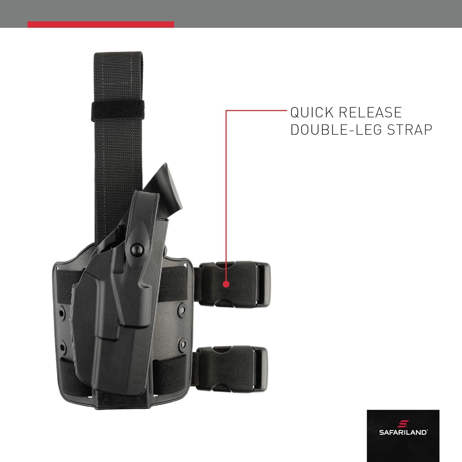 SAFARILAND 7304 ALS/SLS Thigh Rig Tactical Holster